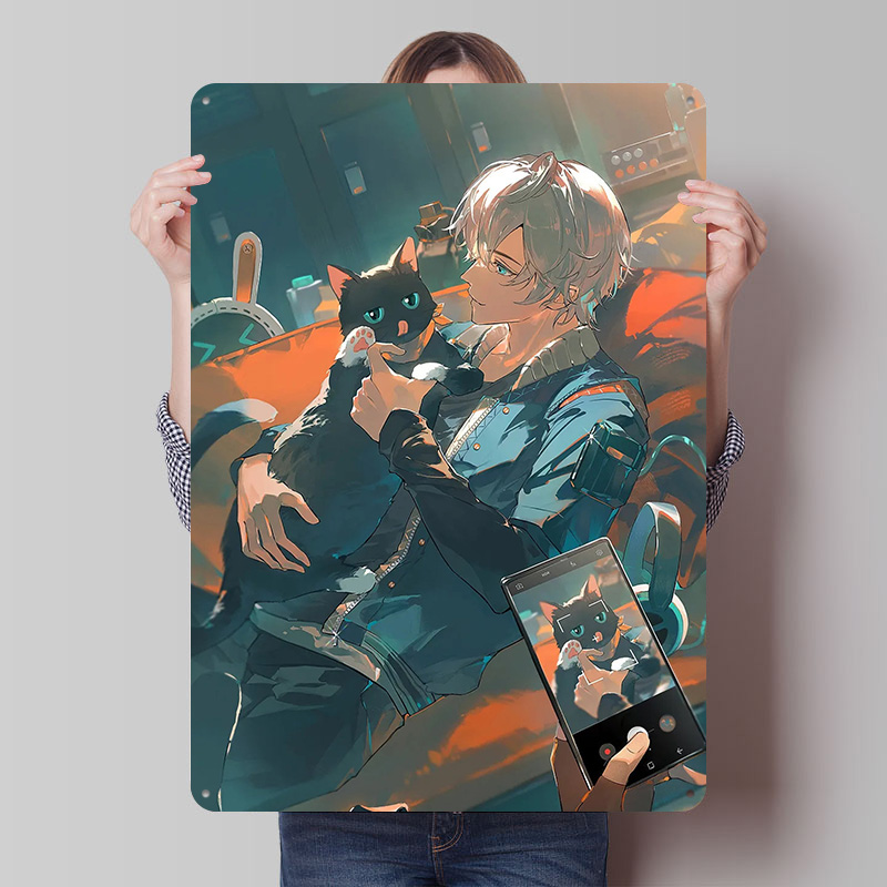 Retro Gaming Zone - Wise Zenless Zone Zero Poster Özelleştirilmiş