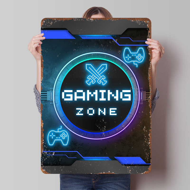 Retro Gaming Zone - Oyun Bölgesi – Neon Oyuncu Odası