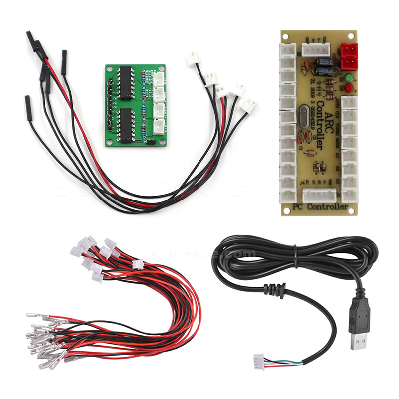 Arcade Button Kit - Tüm düğmeler Hitbox tarzı oyun kolu