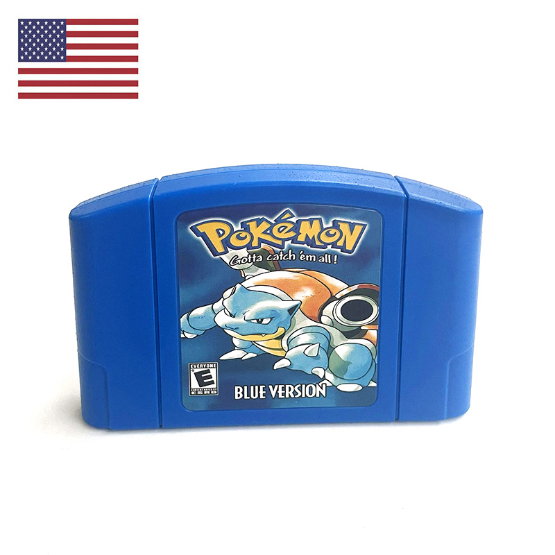 Retro Handheld Console - ABD NTSC Versiyonu İngilizce Pokemon Blue