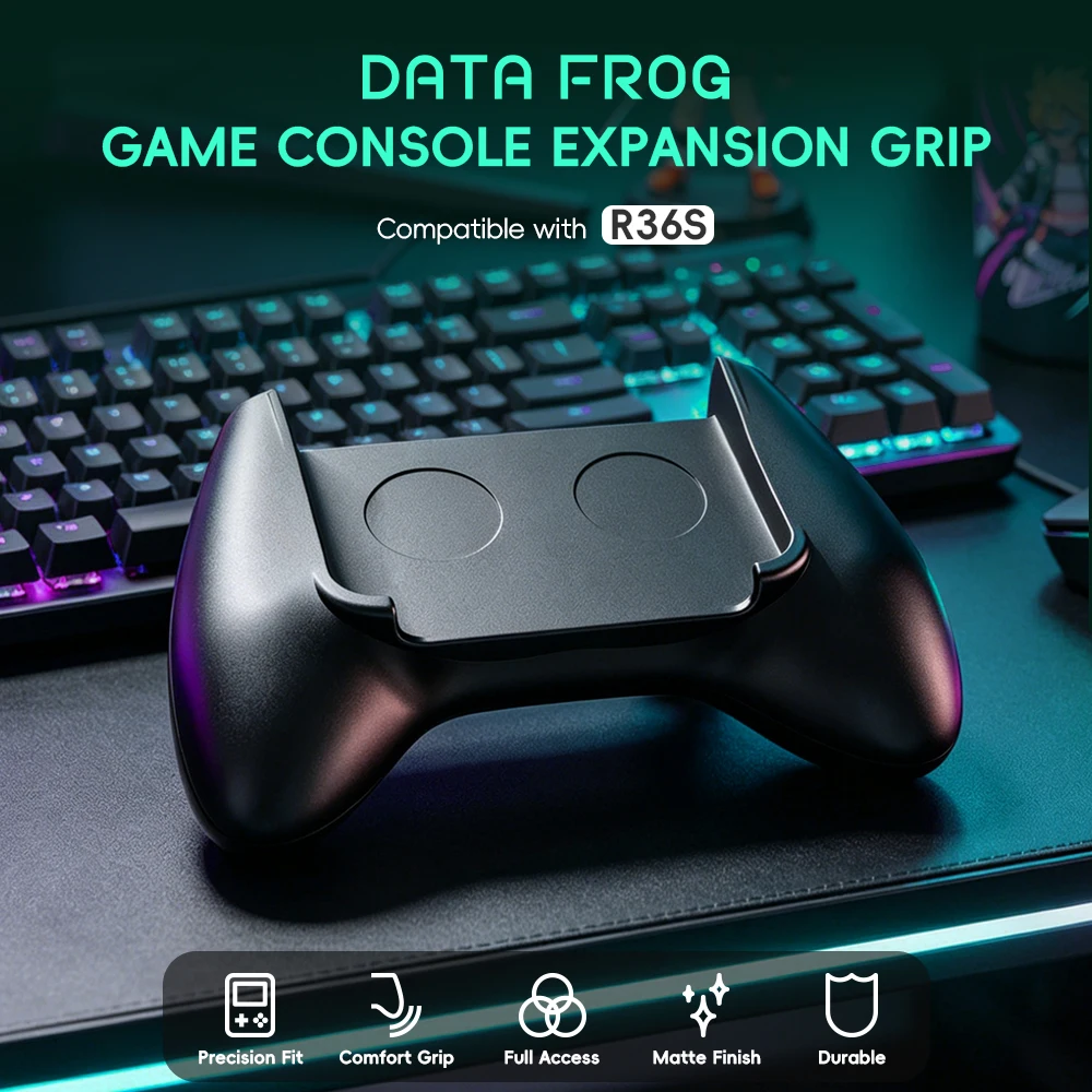 Console Retro Gaming Portable - Data Frog R36S Oyun Tutucu Ergonomik