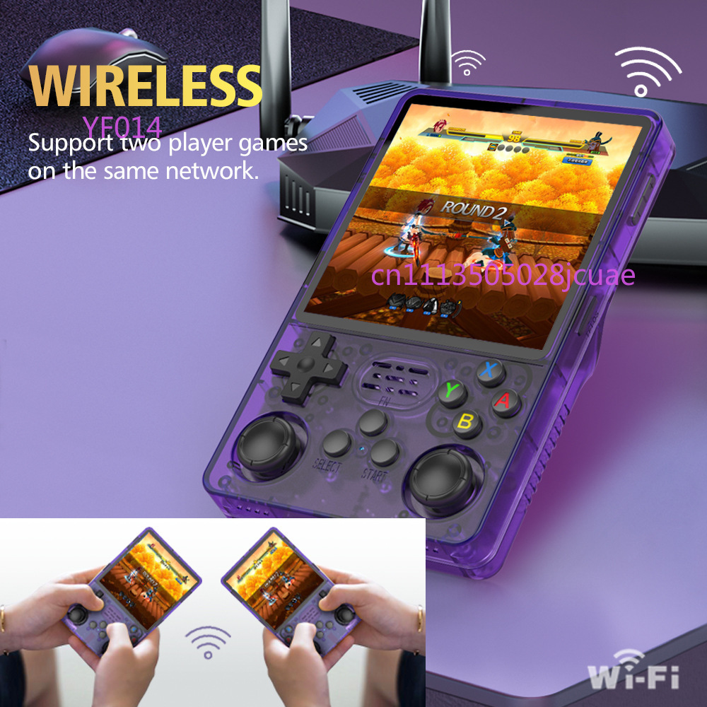 Console Retro Gaming Portable - R36Plus Açık Kaynaklı El Tipi Oyun