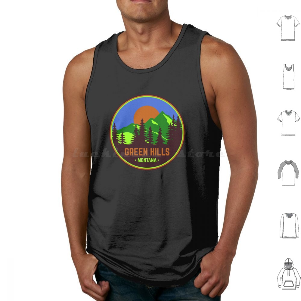 Retro Gaming Zone - Green Hills Montana Kolsuz Üstler Yelek
