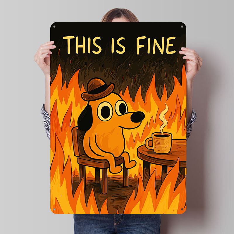 Retro Gaming Meme - Bu Güzel Köpek Memesi Metal Poster