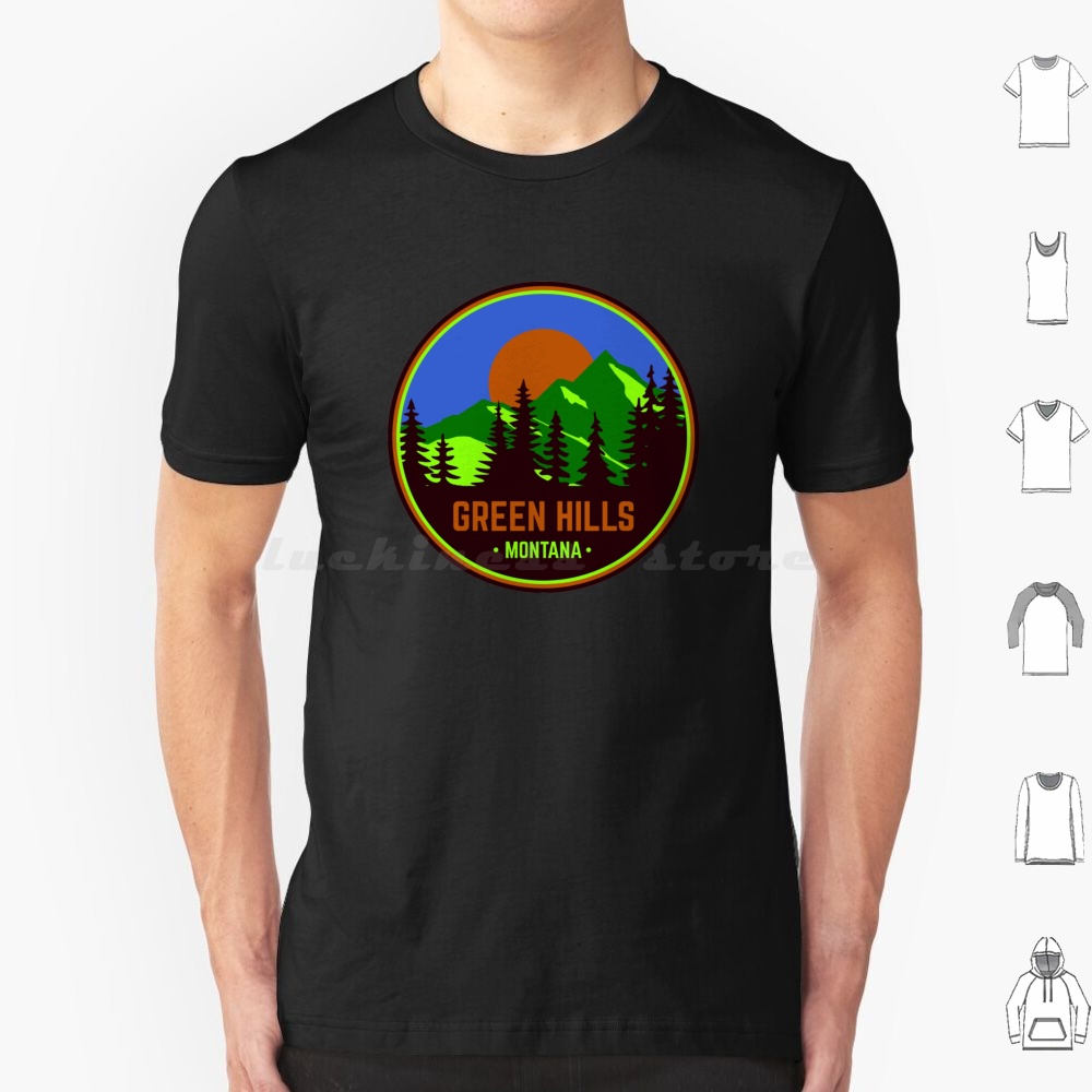 Retro Gaming Zone - Green Hills Montana Tişört 6xl Pamuklu
