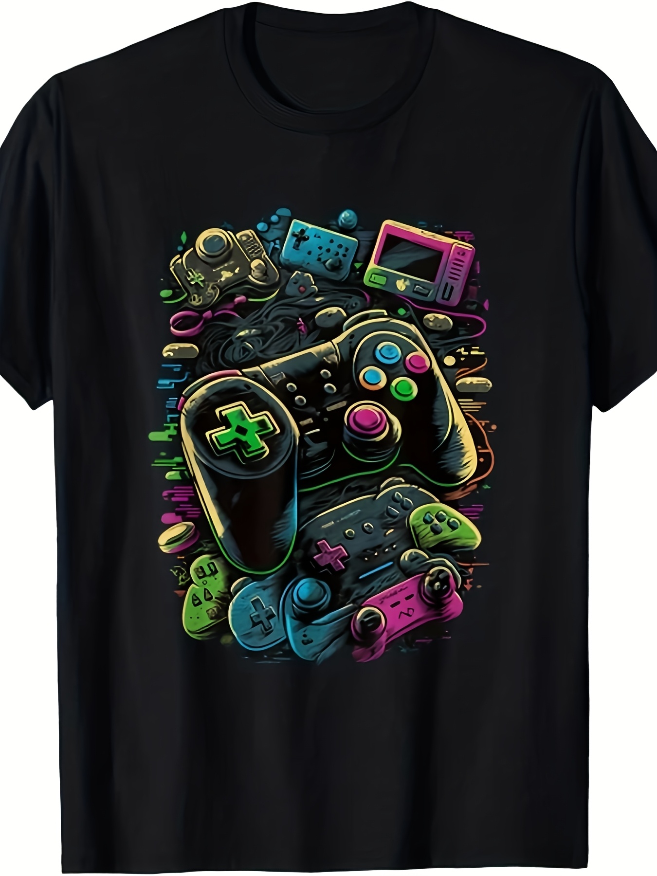 Retro Gaming Gamestop - Erkekler için Unisex Kontrol Oyuncu Tişörtü