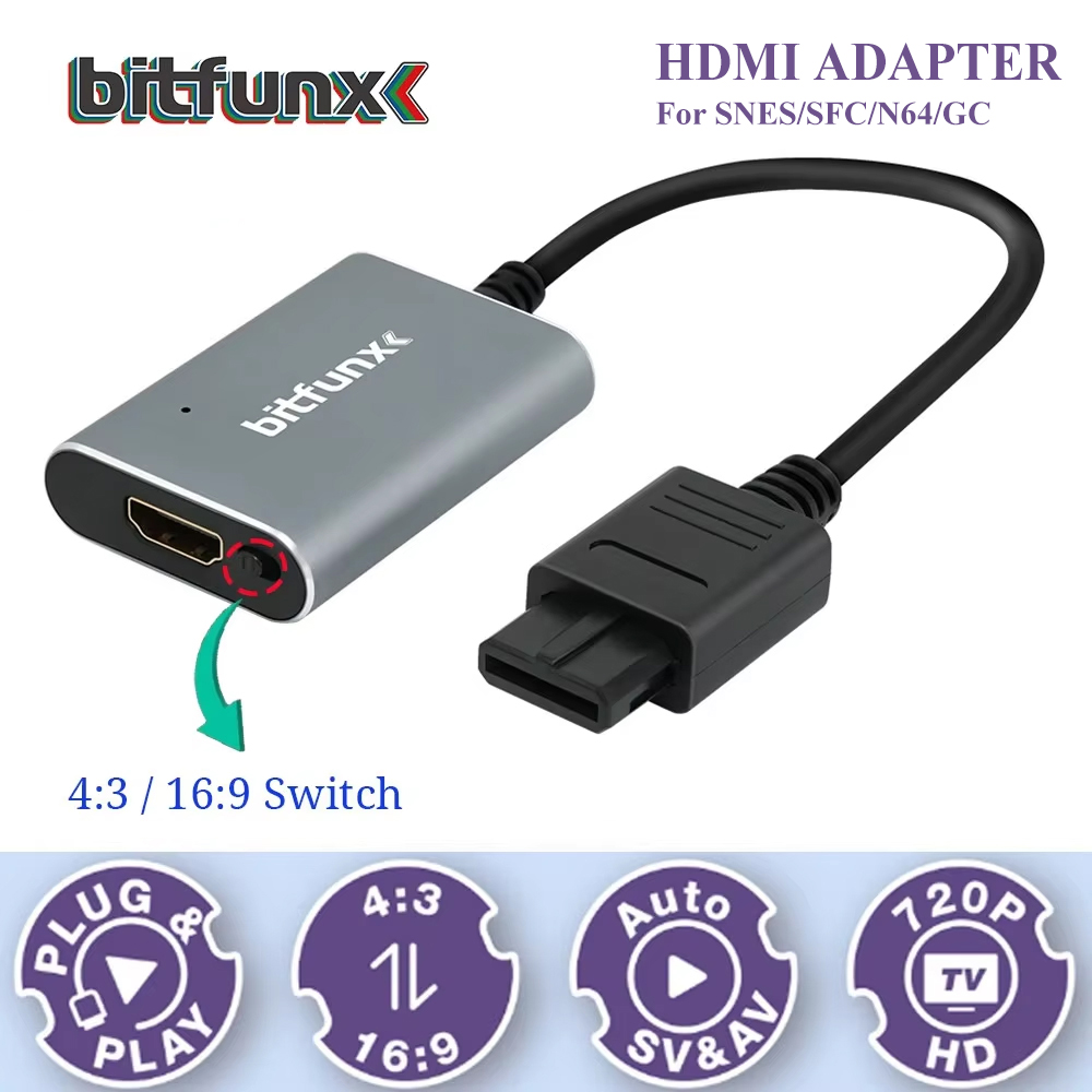 Bitfunx 720P Svideo / AV - HDM - Retro Handheld Console incelemesi ve fiyatı