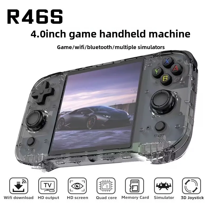 Orijinal R46S Retro El Oyun Ko - Retro Handheld Console incelemesi ve fiyatı