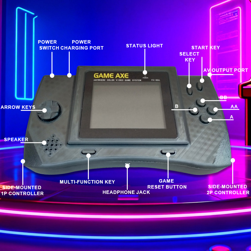 PFT Elite 4 İnç El Tipi Arcade - Console Retro Gaming Portable incelemesi ve fiyatı