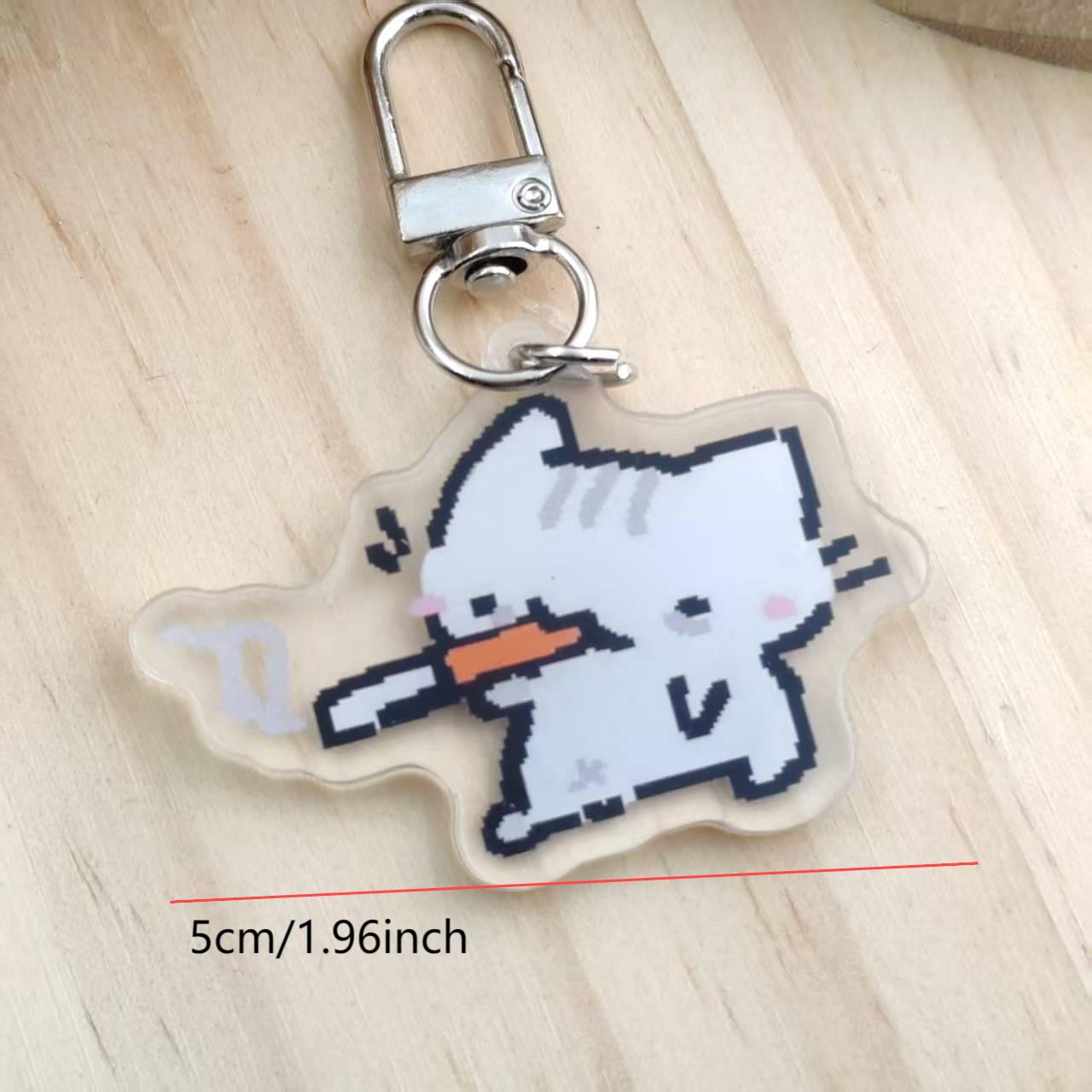 2d Düz Pikselli Kedi Anahtarlı - Retro Gaming Gifts incelemesi ve fiyatı