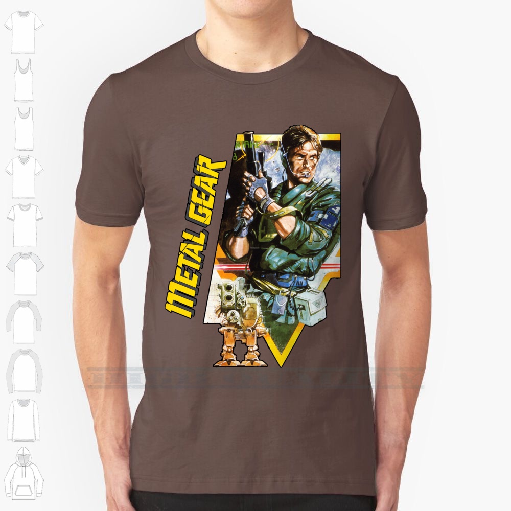 Metal dişli 100% pamuk T Shirt - Retro Gaming Gamestop incelemesi ve fiyatı