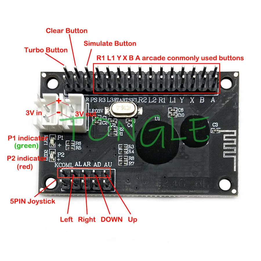 Sıfır Gecikme-Kablosuz Arcade  - Arcade Button Kit incelemesi ve fiyatı